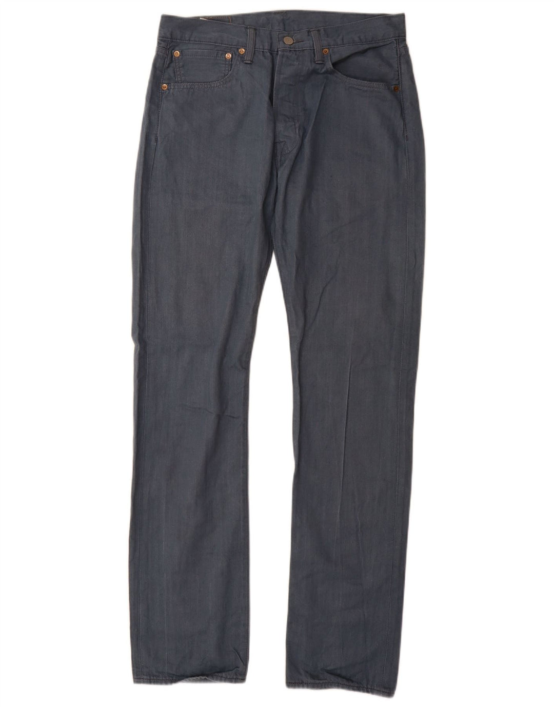 Levi's Herren Straight Jeans W31 L34 Blaue Baumwolle