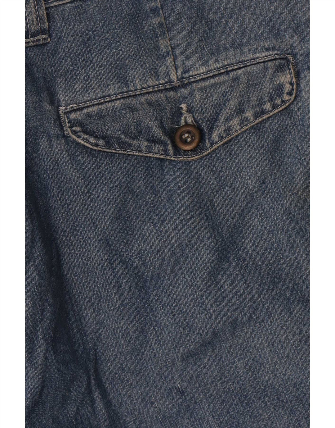 Vintage Damen Straight Jeans W33 L34 Blau