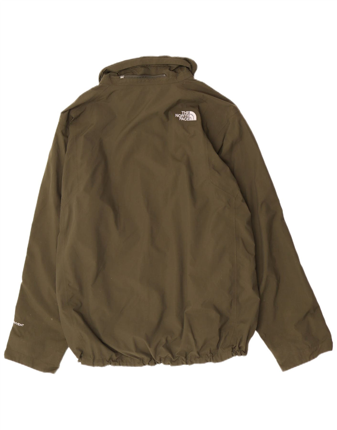 The North Face Herren-Windbreaker-Jacke, UK 40, großes grünes Nylon