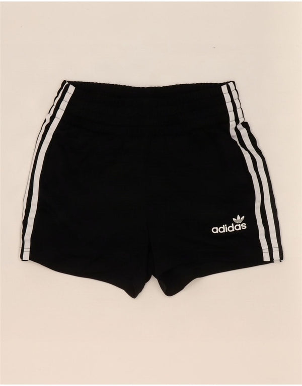 Adidas Damen Sportshorts UK 4 XS Schwarz Polyester