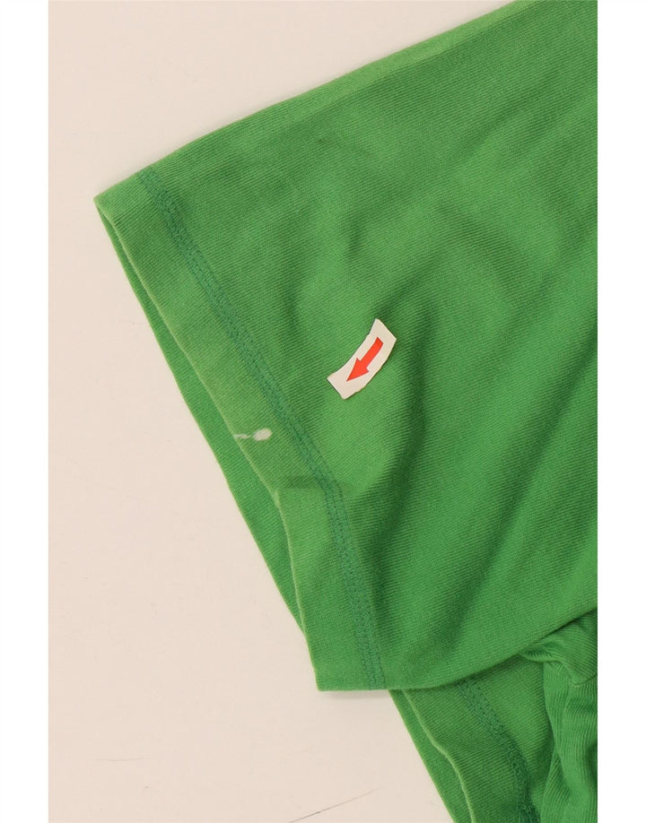 Puma Herren Grafik T-Shirt Top XL Grün Baumwolle