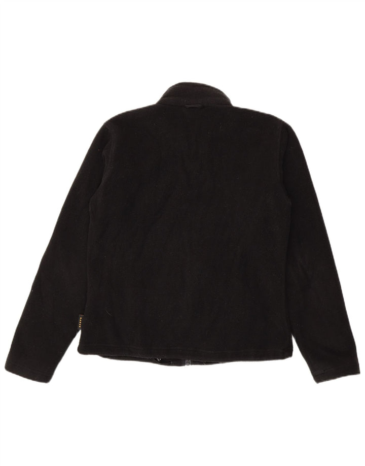 Jack Wolfskin Damen Liner Fleecejacke UK 12/14 Mittelschwarzes Polyester