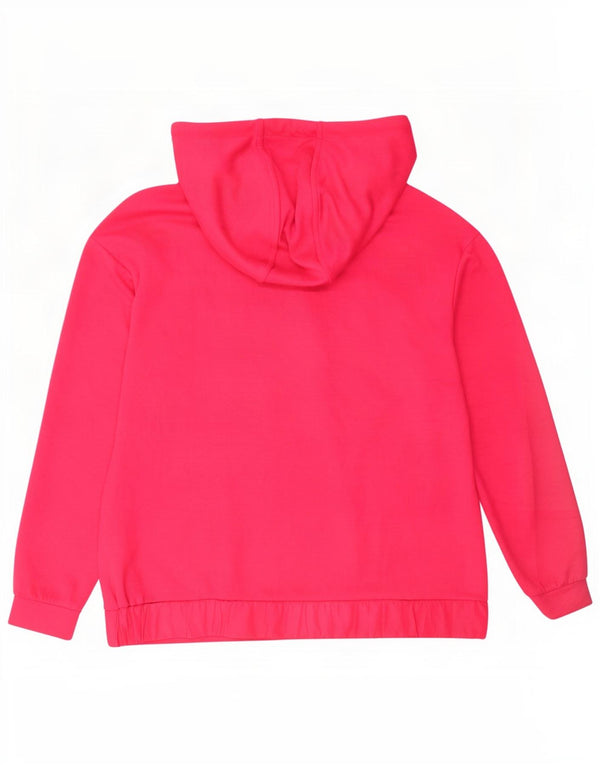 Street One Damen-Kapuzenpullover mit Grafik, UK 12, Mittelrosa, Polyester