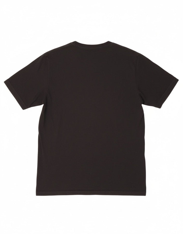 NIKE Mens Regular Fit Graphic T-Shirt Top Large Black Cotton