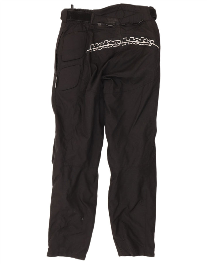 Hebo Herren Motorstyle Graphic Slim-Hose, Größe L, W34, L31, Schwarz, Polyamid