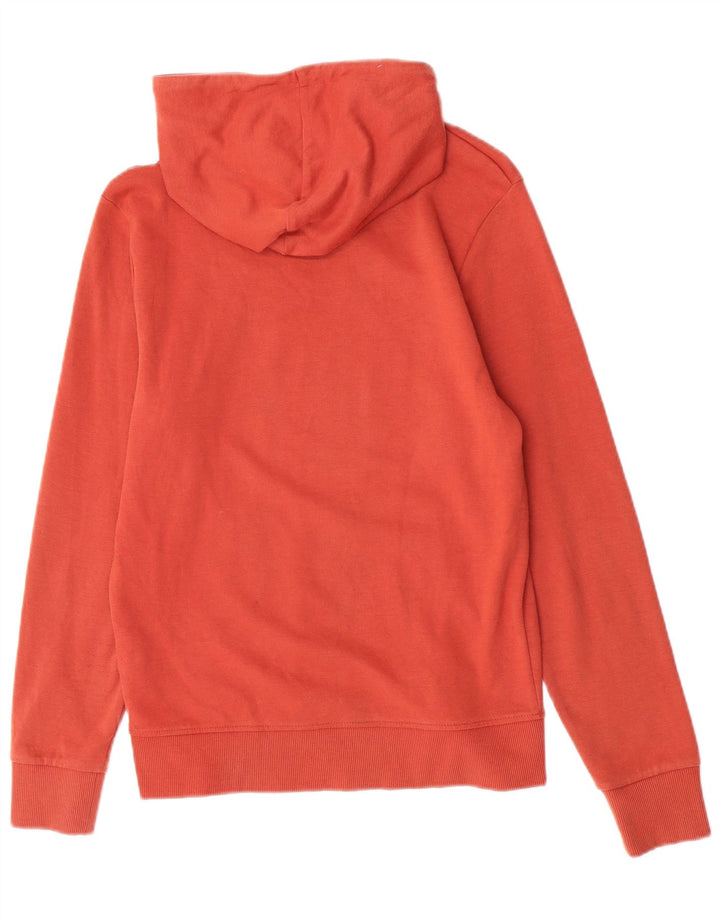 Jack & Jones Herren Kapuzenpullover Small Orange Baumwolle
