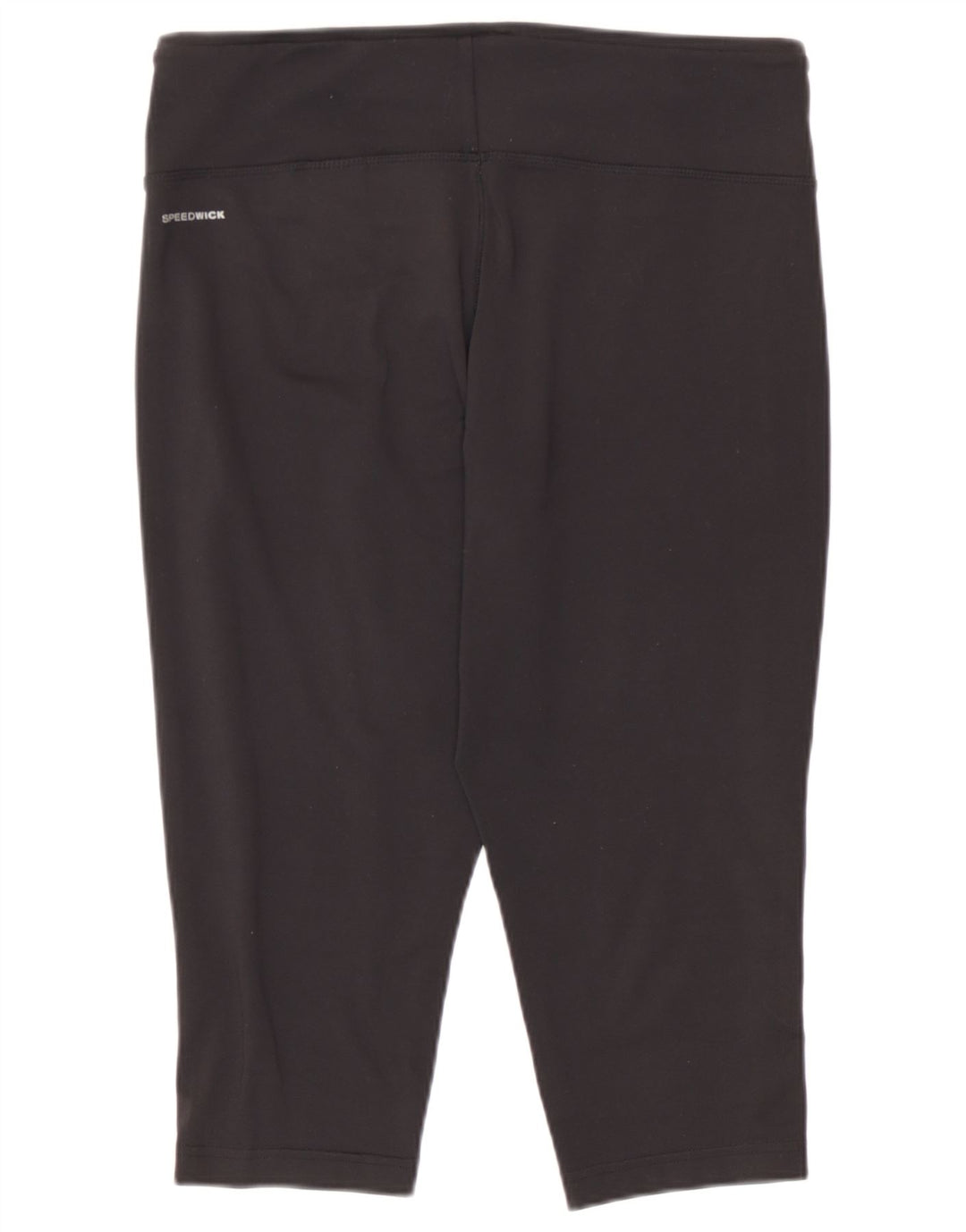 Reebok Damen Capri-Leggings UK 16/18 Large Schwarz Polyester