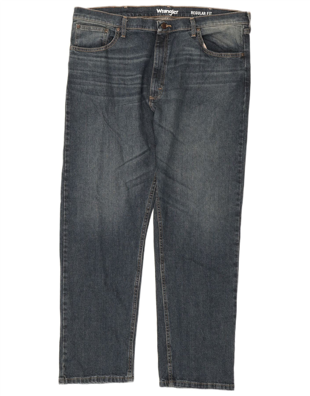 Wrangler Herren-Jeans mit normaler Passform, gerade Passform, Breite 40, Länge 30, Blau, Baumwolle