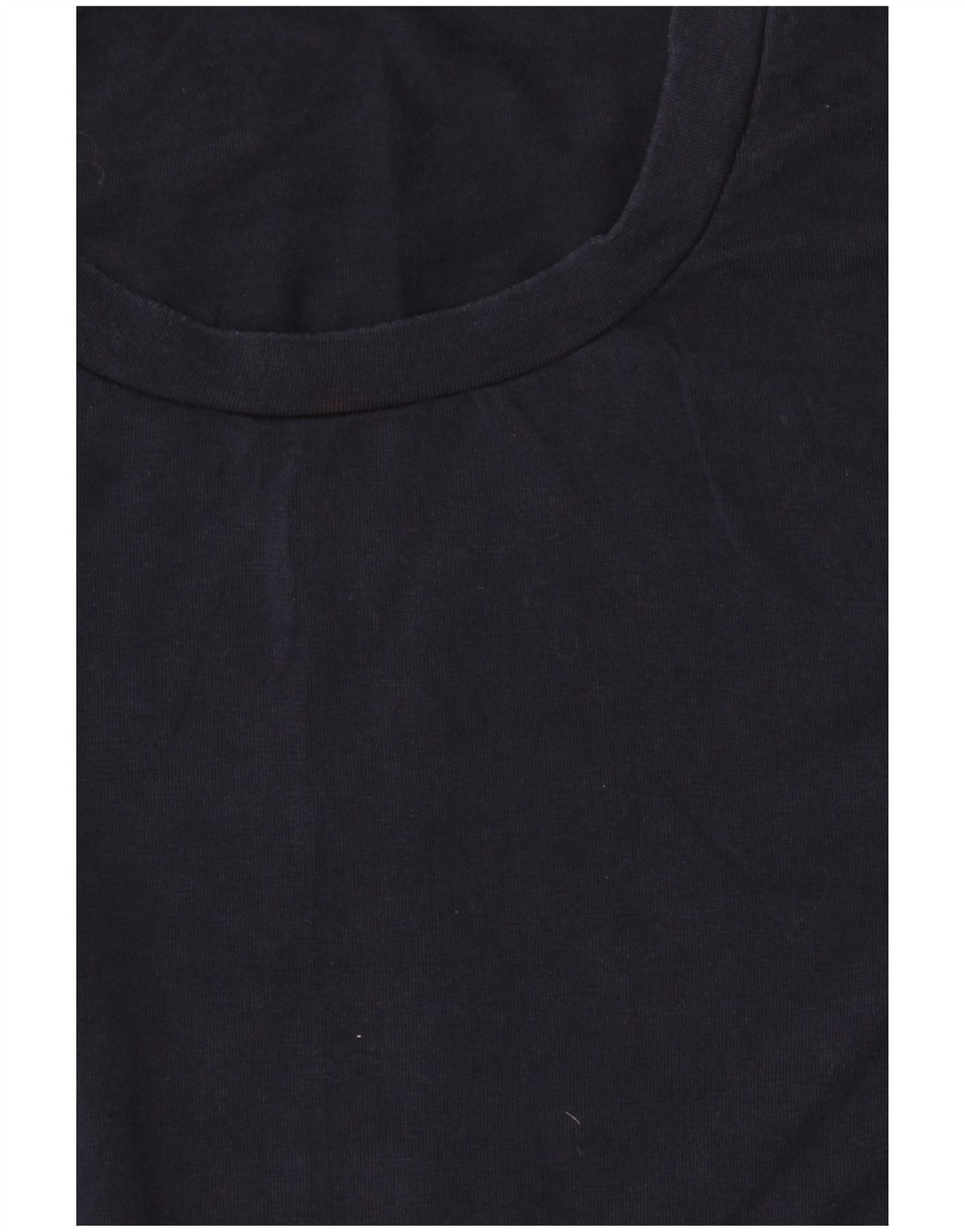 Reiss Herren T-Shirt Top Large Marineblau Lyocell
