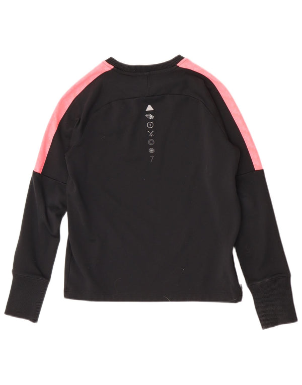 Nike Jungen Dri Fit Graphic Sweatshirt Pullover 10–11 Jahre Medium Schwarz