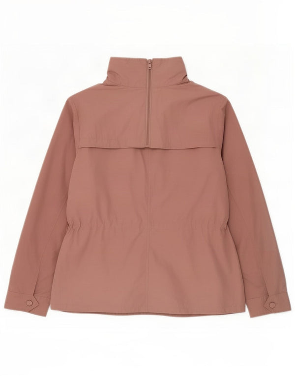 Marks & Spencer Damen-Bomberjacke mit Kapuze, UK 14, Größe L, rosa, Polyester
