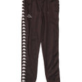 Kappa Herren Grafik-Trainingshose, Jogginghose, Größe S, Schwarz, Polyester