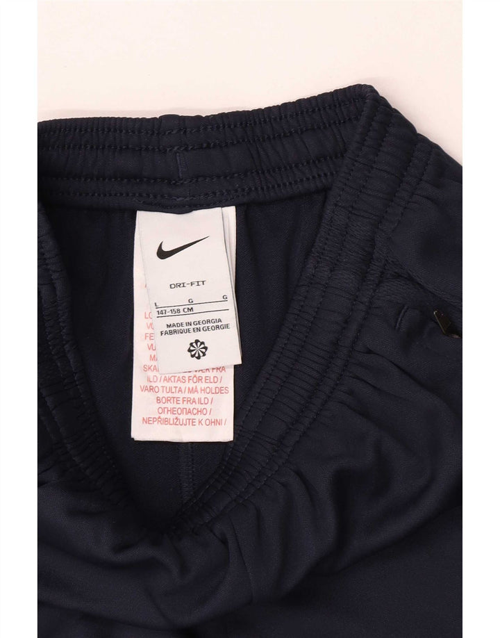 Nike Jungen-Trainingshose, 12–13 Jahre, groß, marineblau, Polyester