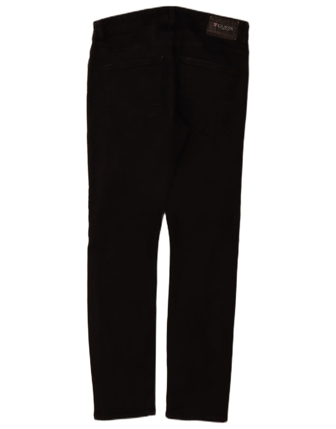 Guess Slim-Jeans für Herren, W31, L31, schwarze Baumwolle