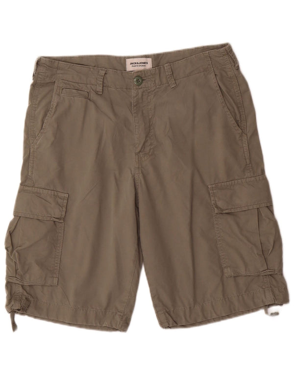 Jack & Jones Herren Cargo-Shorts, Größe S, Größe 29, Khaki, Baumwolle
