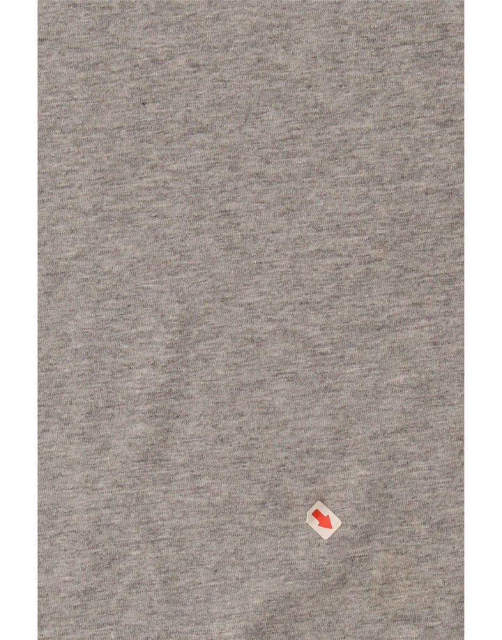 ADIDAS Mens T-Shirt Top Medium Grey Cotton Vintage Adidas and Second-Hand Adidas from Messina Hembry 