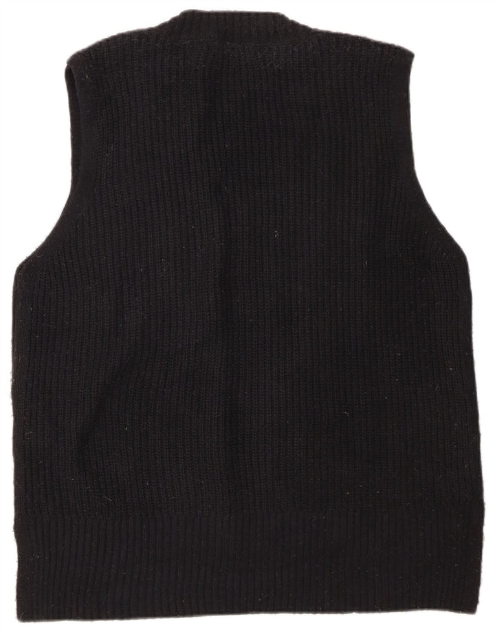 Marks & Spencer Herren Weste Tank Top Large Schwarz Polyester