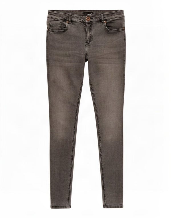 Massimo Dutti Damen Skinny Jeans EU 38 Small W28 L29 Grau