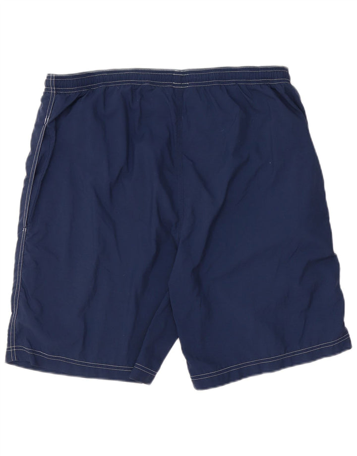 NIKE Herren-Sportshorts, groß, marineblaues Nylon