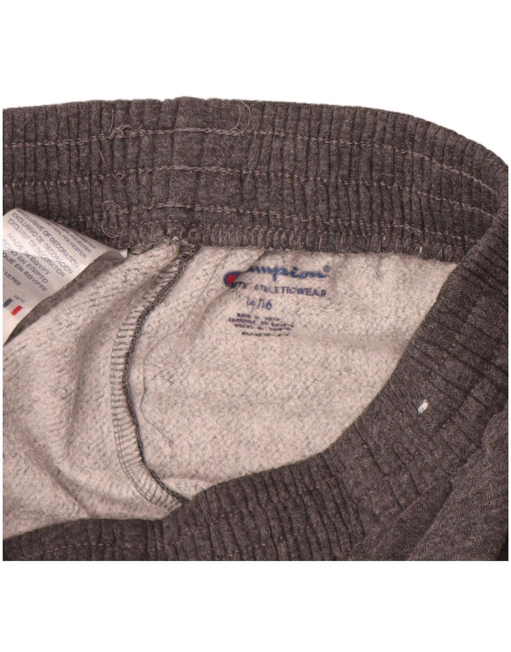 Champion Jungen-Trainingshose, Jogginghose, 14–15 Jahre, graue Baumwolle