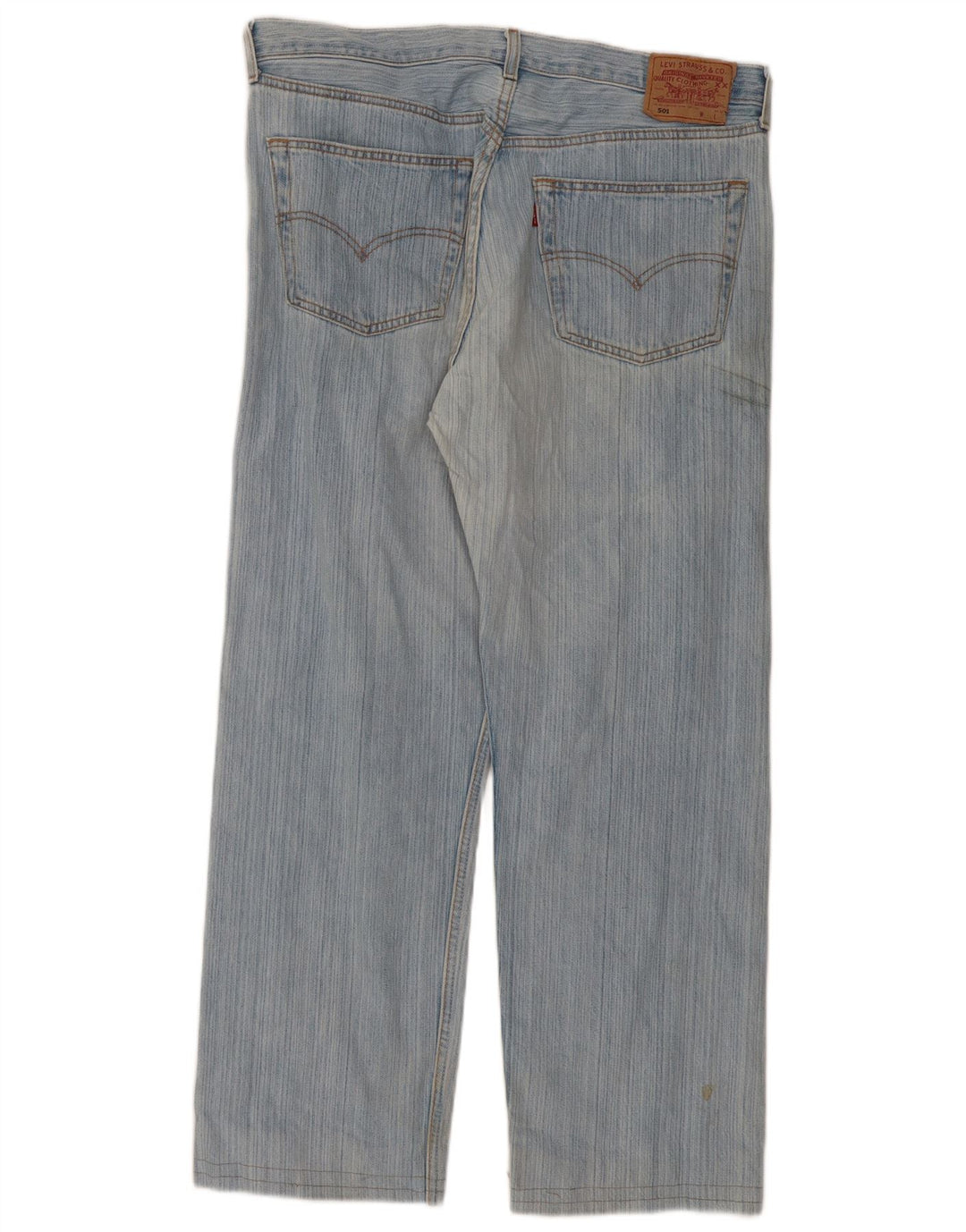 Levi's Damen 501 Straight Jeans W38 L29 Blau