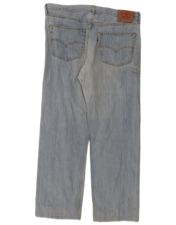 Levi's Damen 501 Straight Jeans W38 L29 Blau