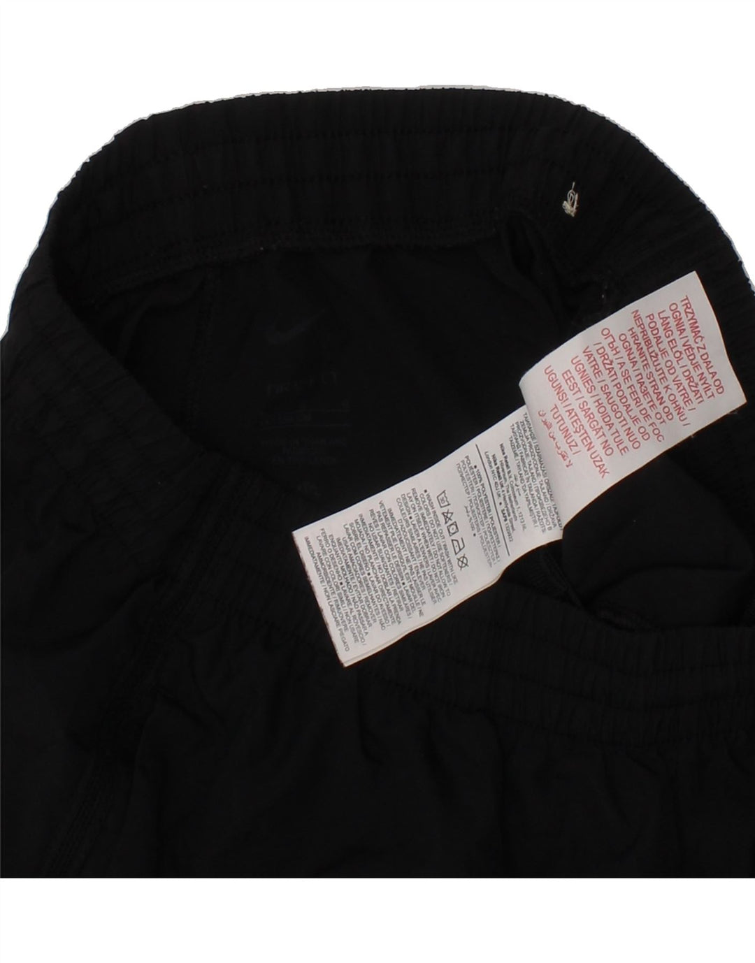 NIKE Boys Sport Shorts 12-13 Years Large Black Polyester Vintage Nike and Second-Hand Nike from Messina Hembry 
