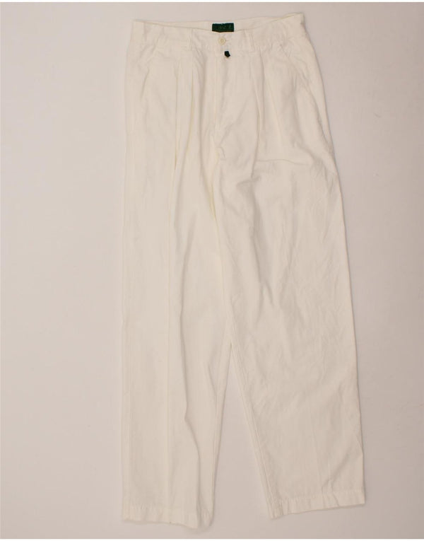 BEST COMPANY Herren-Chinohose mit Pegged, W32, L32, Weiß