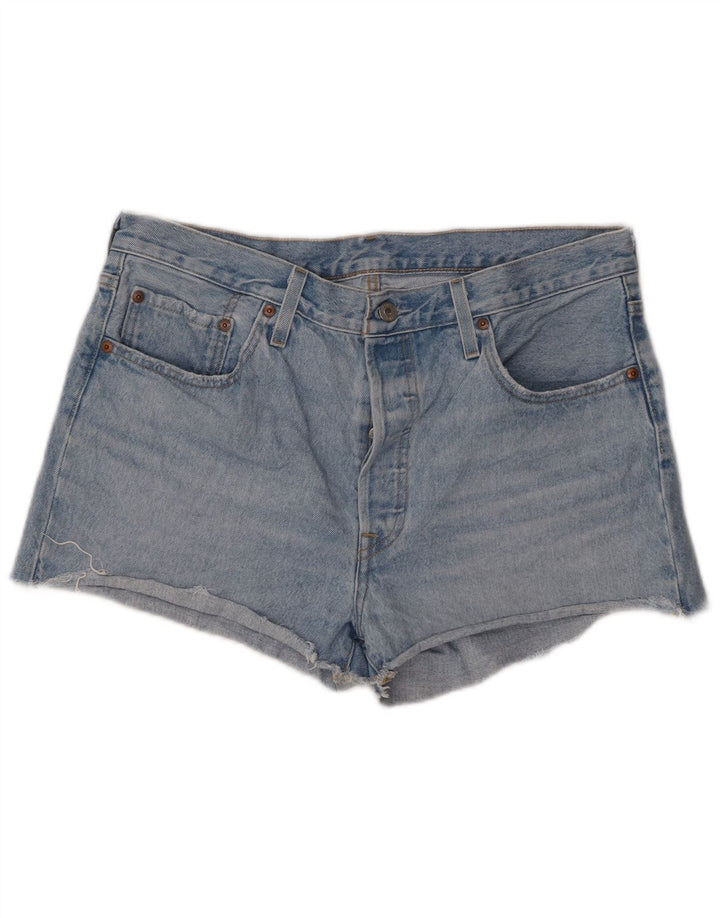 LEVI'S Damen-Jeansshorts W33, große blaue Baumwolle
