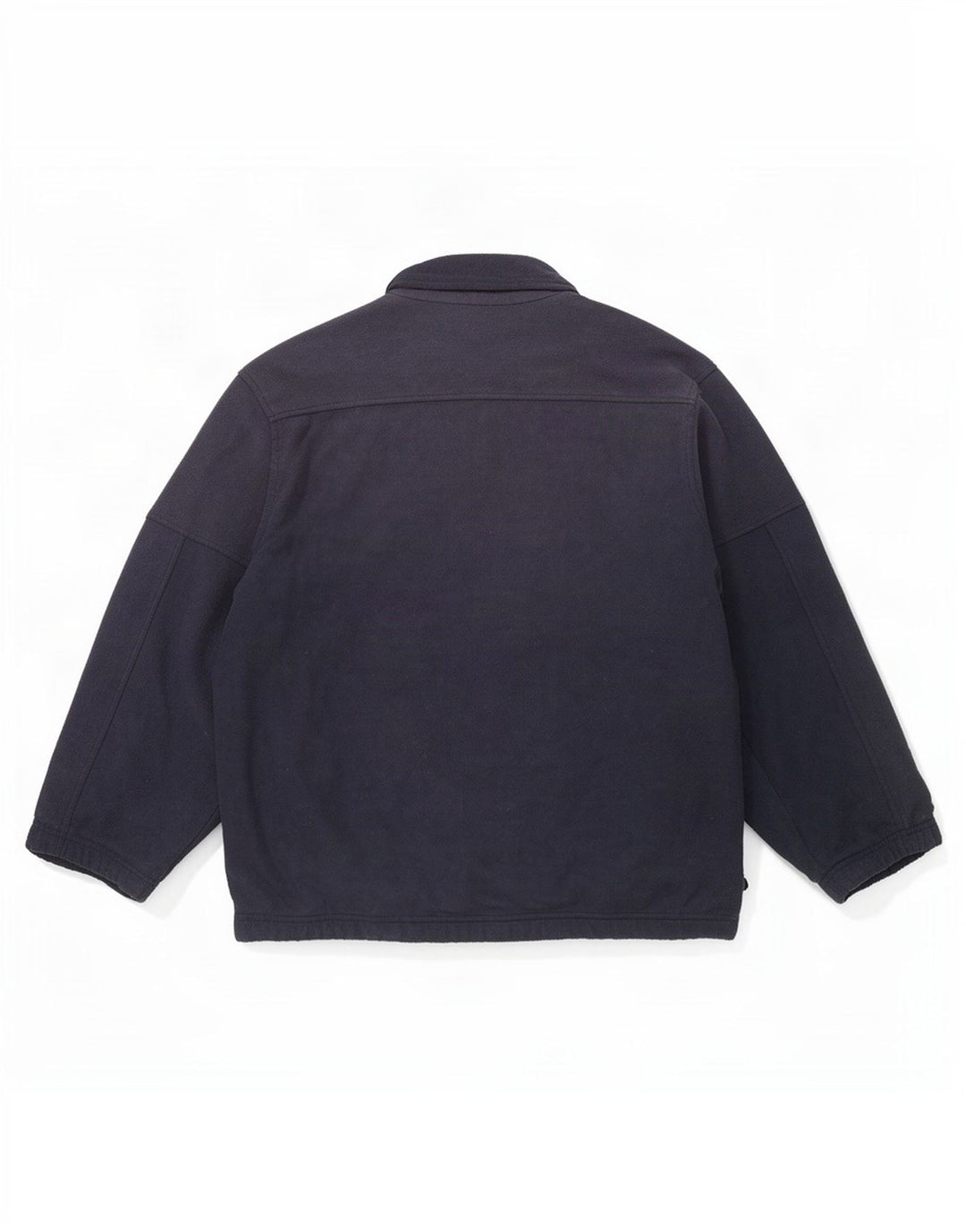 Champion Herren Fleecejacke UK 40 Large Marineblau Colourblock Polyester