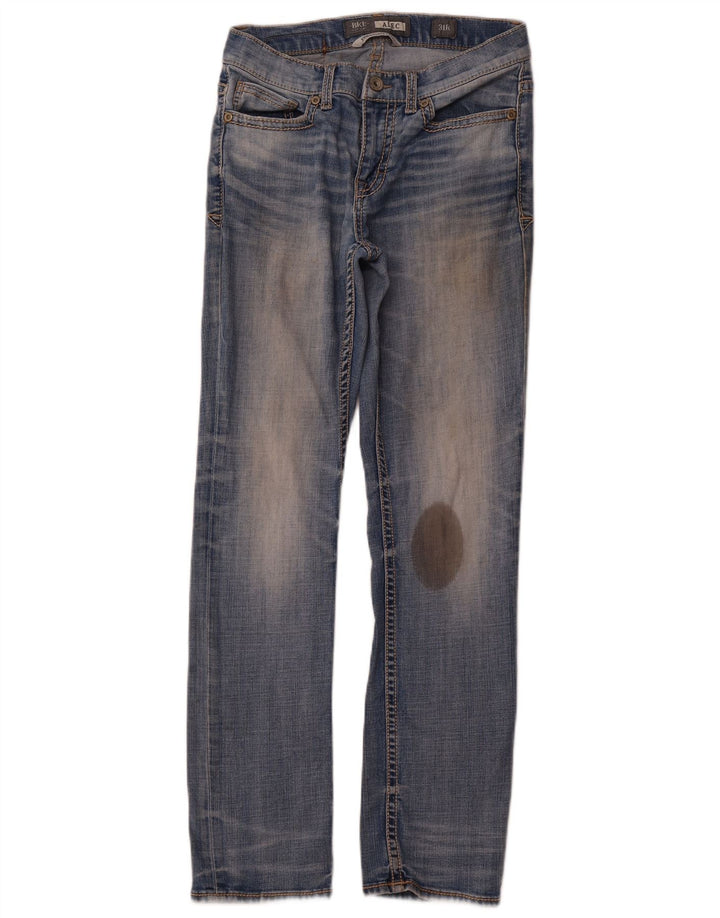 BKE Damen Alec Straight Jeans W31 L31 Blaue Baumwolle