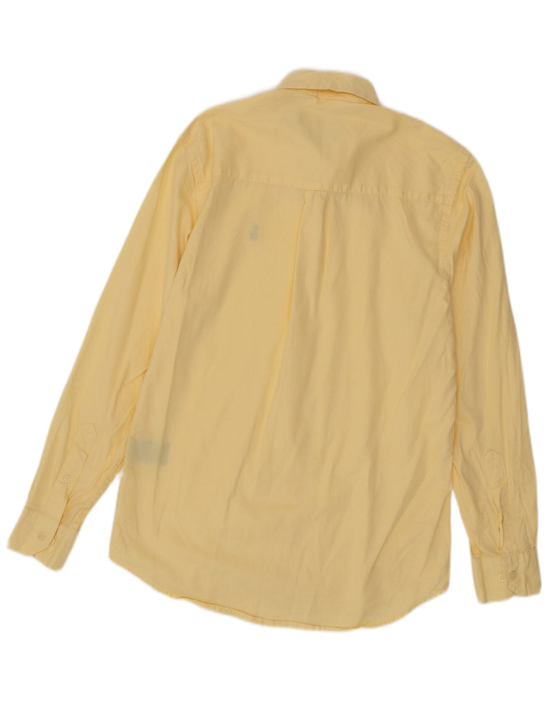 Ralph Lauren Herren-Hemd mit klassischer Passform, mittelgelbe Baumwolle