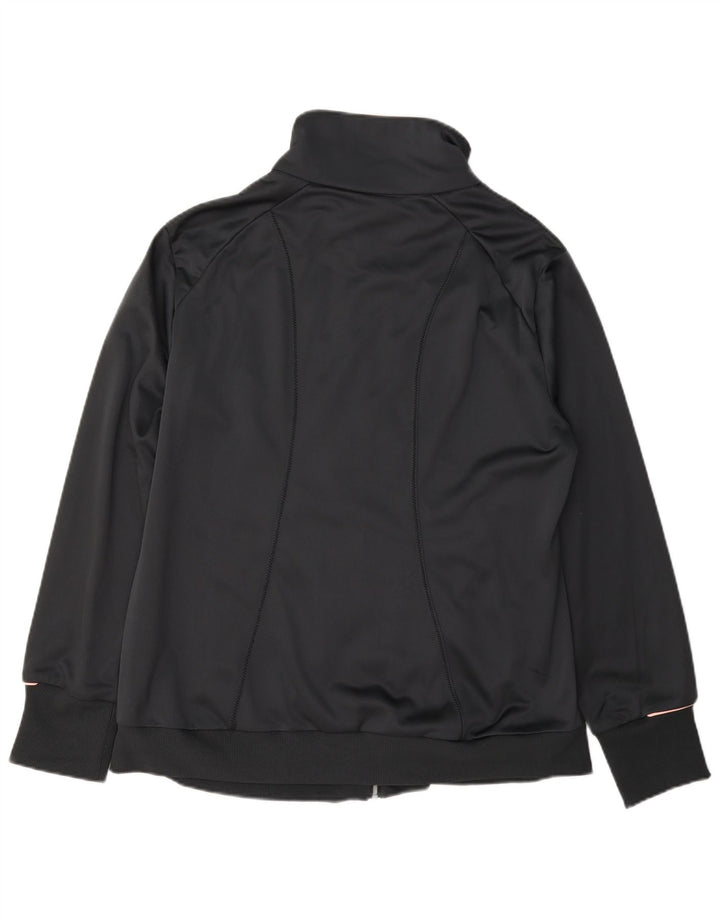 Lotto Damen-Trainingsanzug-Top-Jacke, UK 20 2XL, graues Polyester