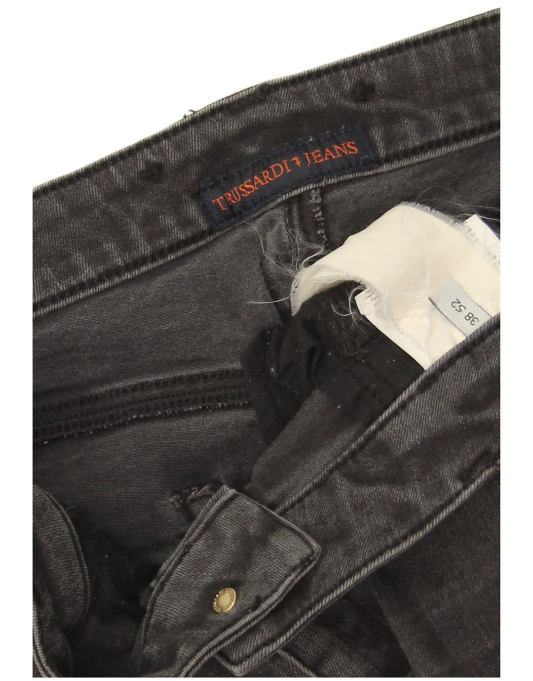 Trussardi Herren Slim Jeans IT 52 XL W38 L32 Grau