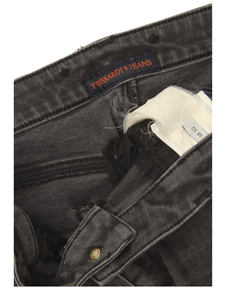 Trussardi Herren Slim Jeans IT 52 XL W38 L32 Grau