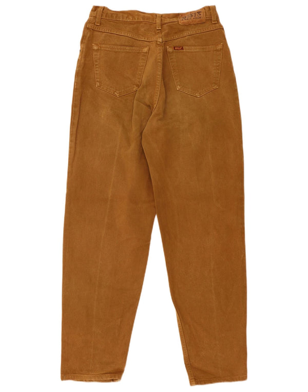 Rifle Herren Tapered Jeans W32 L30 Braune Baumwolle