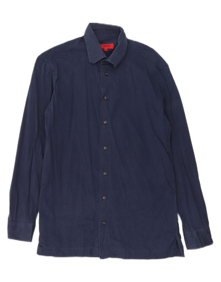 Hugo Boss Herrenhemd Medium Marineblau