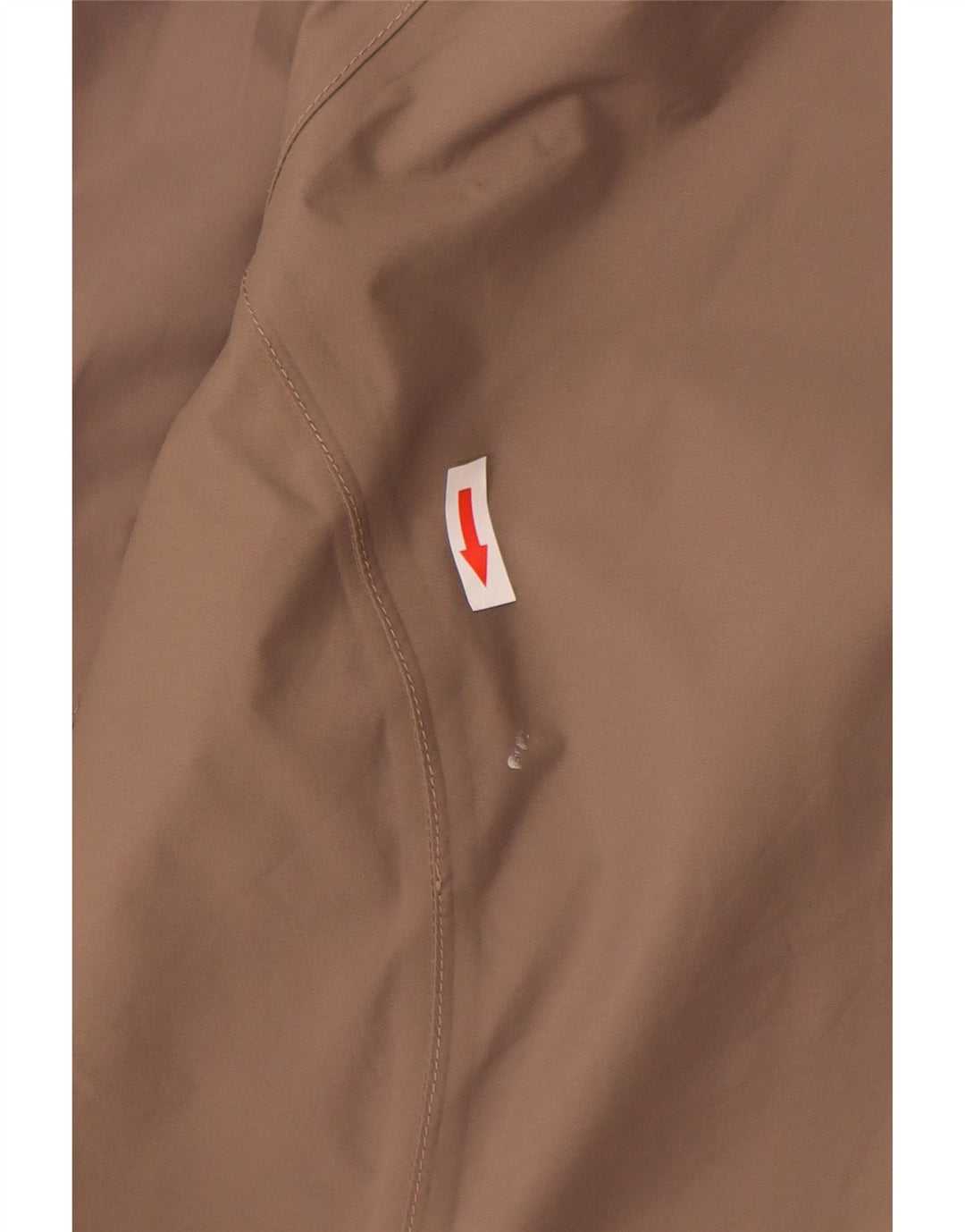 The North Face Herren-Regenjacke mit Kapuze, UK 38, mittelbeigefarbenes Nylon