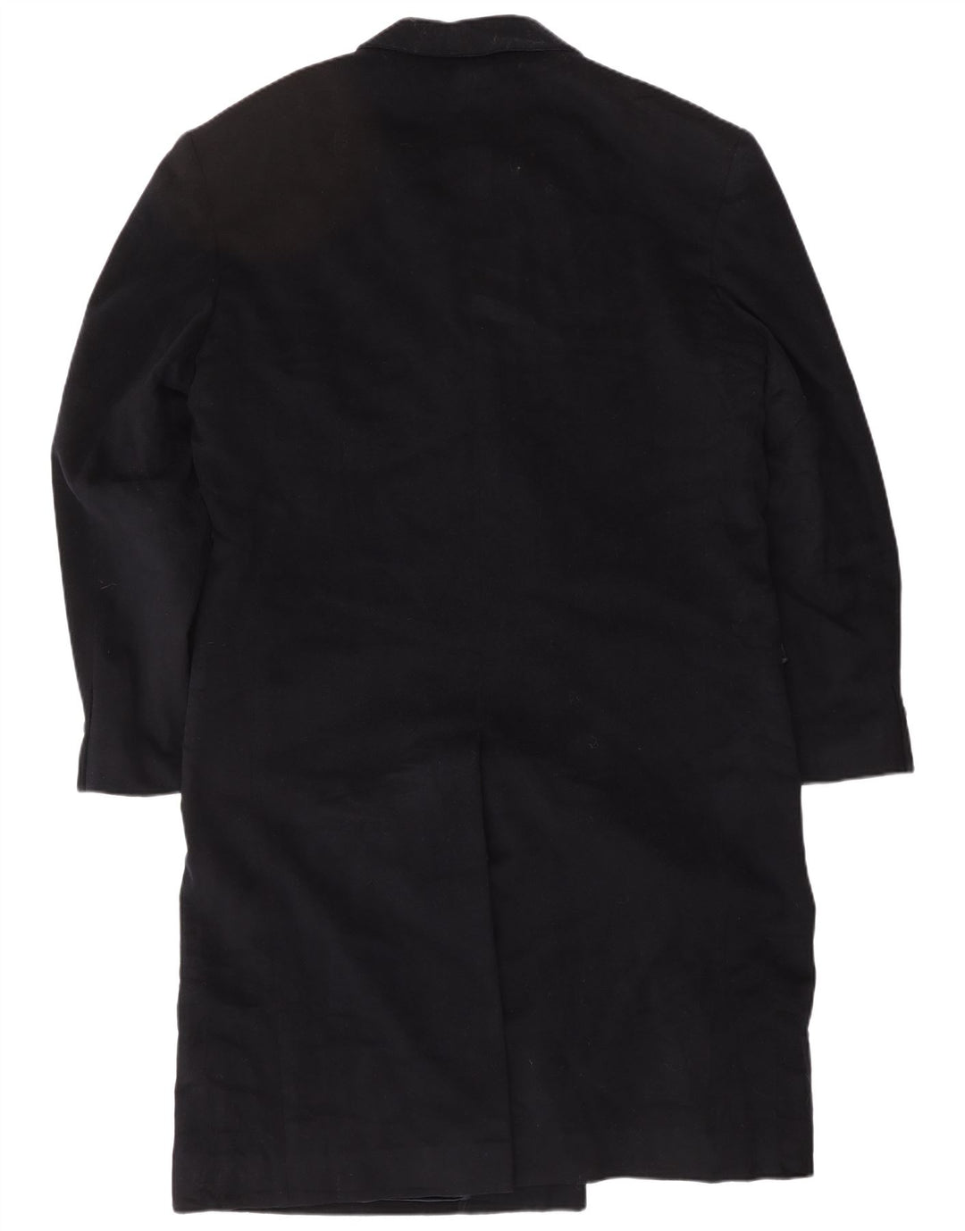 LUCA D'ALTIERI Zweireihiger Herrenmantel IT 48 Medium Navy Blue Classic