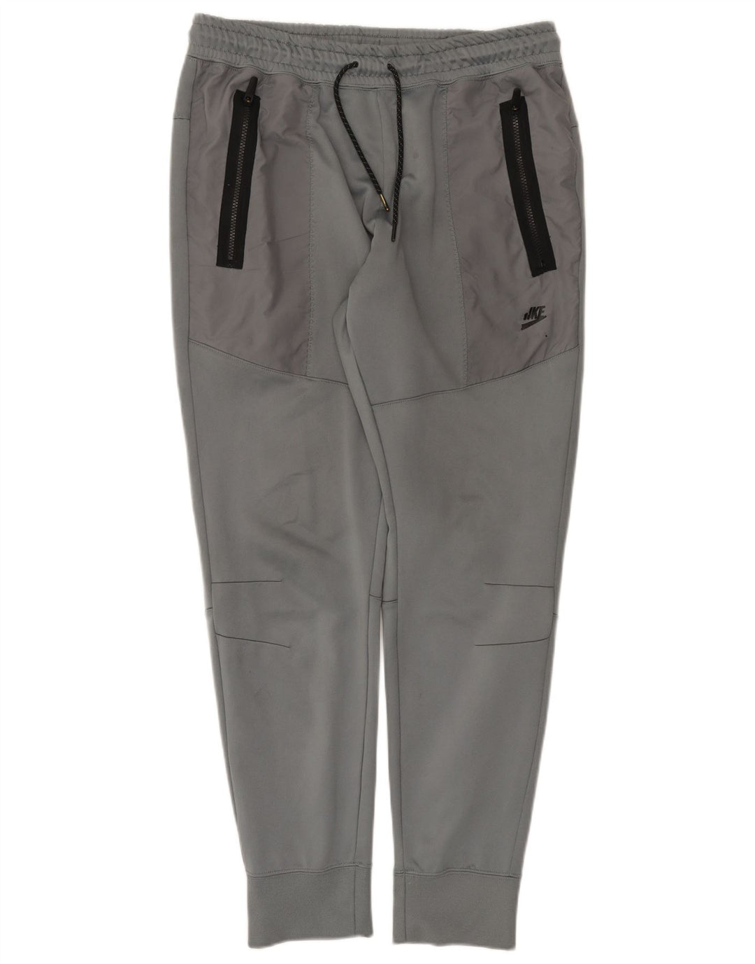 Nike Herren Therma-Fit-Trainingshose, Jogginghose, Größe L, grau, Polyester