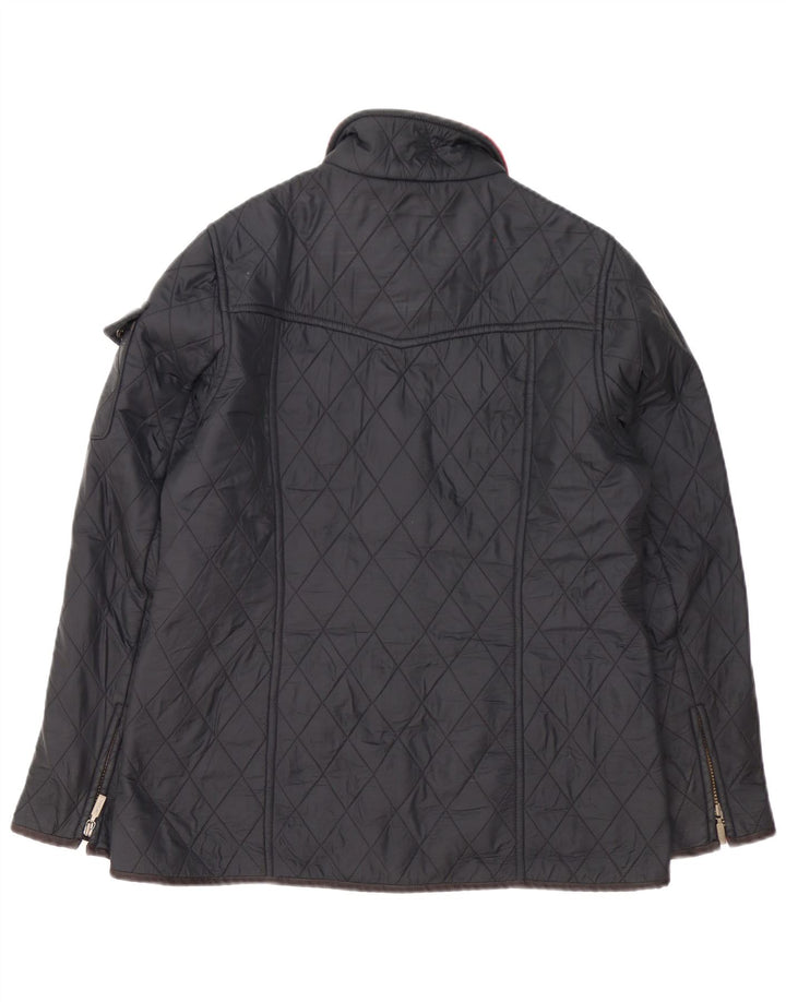 Barbour Damen Steppjacke UK 14 Large Schwarz