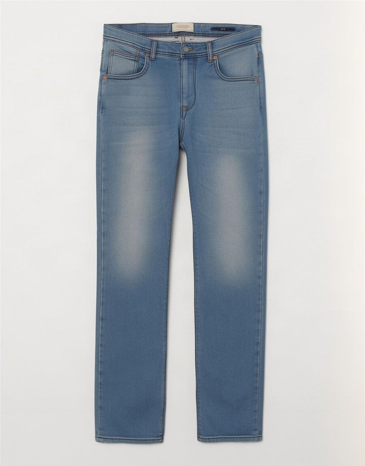 Zara Herren Slim Jeans EU 40 Mittel W31 L31 Blau