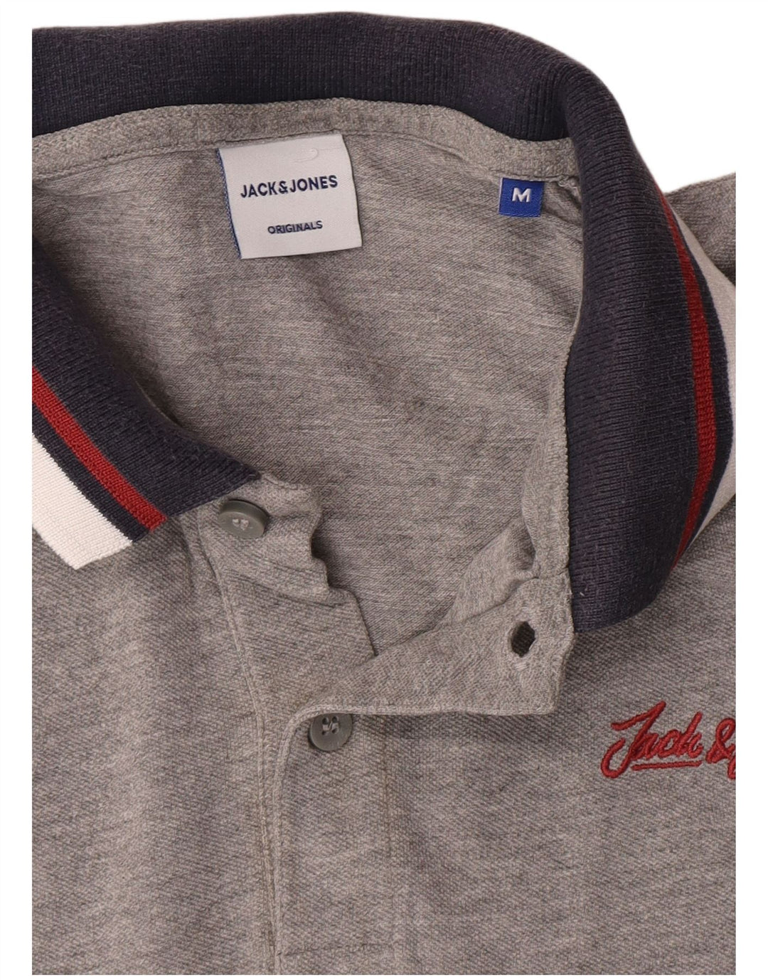 Jack & Jones Herren Poloshirt Mittelgrau