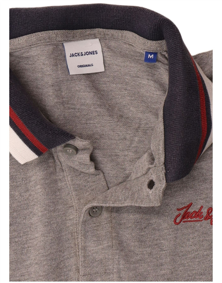 Jack & Jones Herren Poloshirt Mittelgrau