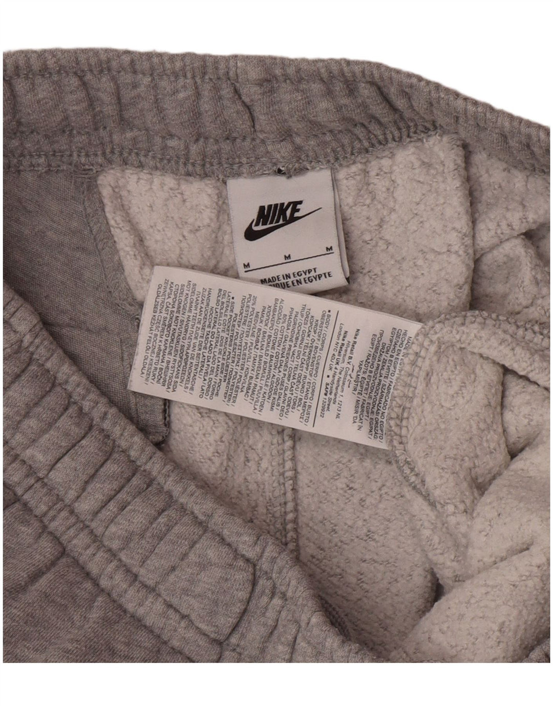 Nike Herren-Trainingshose, Jogginghose, mittelgraue Baumwolle