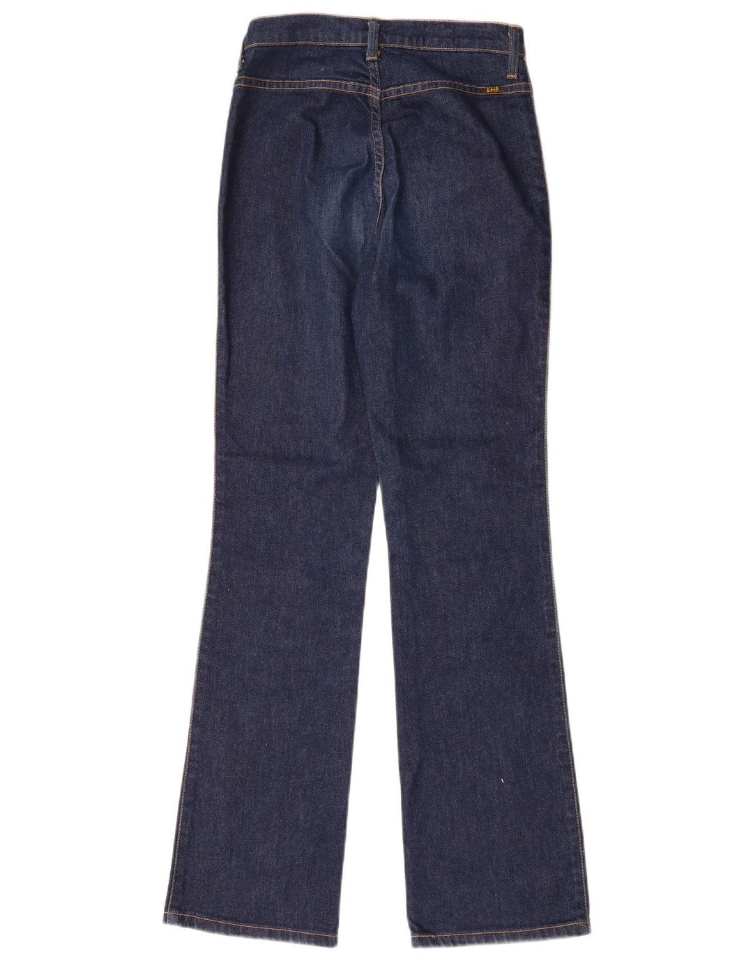 Lee Damen Bootcut-Jeans W28 L31 Marineblaue Baumwolle