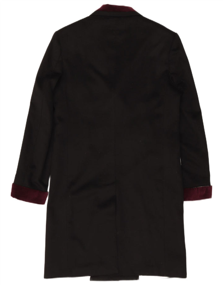 Stefano Conti Herrenmantel IT 50 Large Schwarz Kaschmir