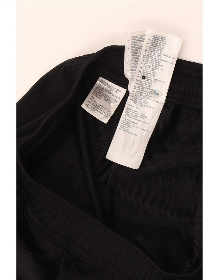 Adidas Herren-Trainingshose, groß, aus schwarzem Polyester