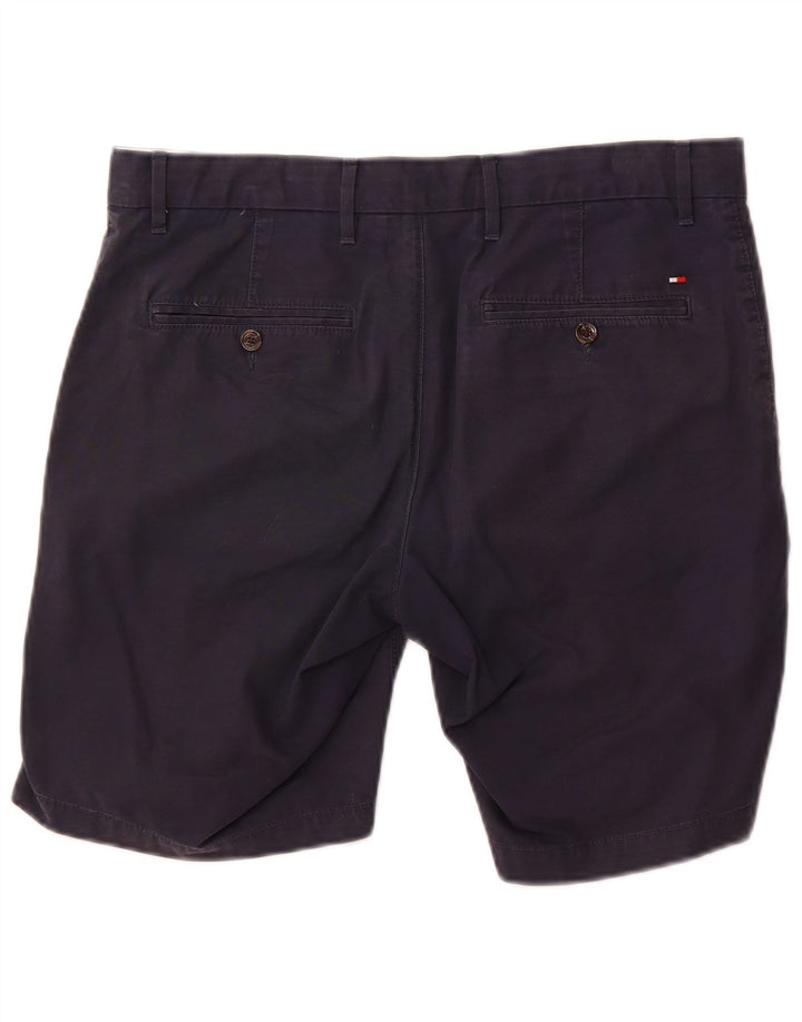 Tommy Hilfiger Herren Chino-Shorts W34 Große marineblaue Baumwolle