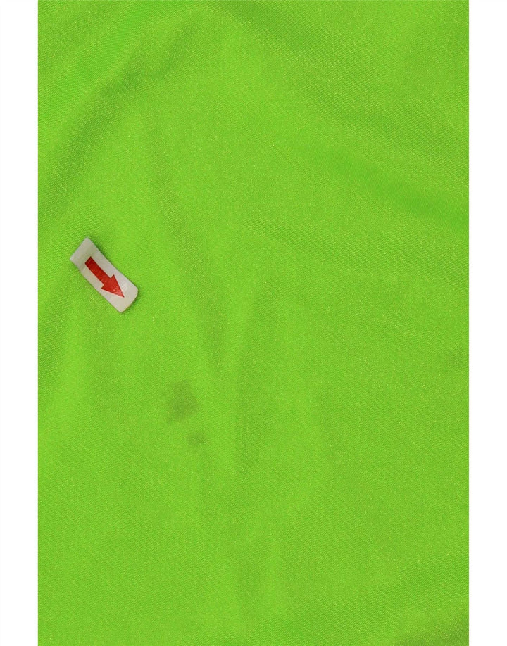 Errea Herren-Top, langärmelig, XL, grünes Farbblock-Polyester